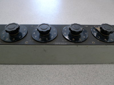 Baldwin decade resistance box.