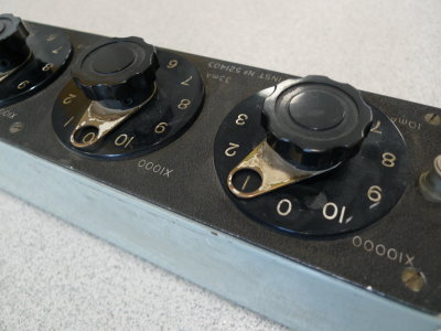 Baldwin decade resistance box.