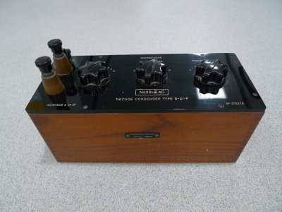Decade Condenser Muirhead B-12-F