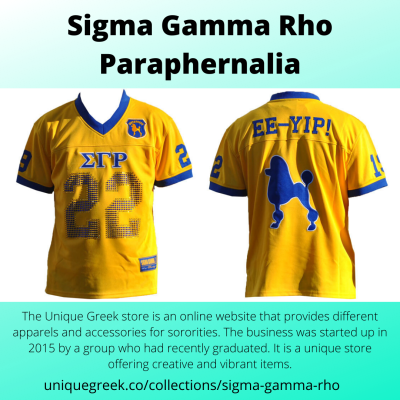 Sigma Gamma Rho Shirts