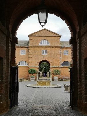 Stables entrance