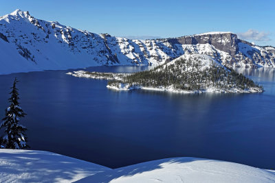 Crater Lake National Park and Umpqua River, Feb, 2020