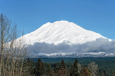 Mt. Adams, Washington, Jan 2007, and Nov 2020