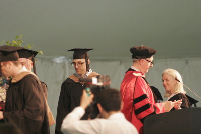 James Gets his MBA from Boston College