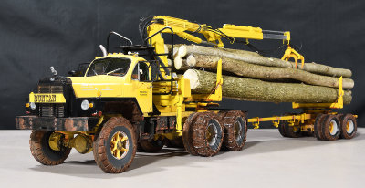Mack B815 Logging Truck