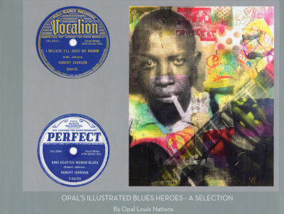 Opal's Illustrated Blues Heroes - A Selection