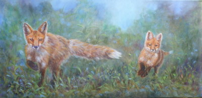 Courir avec maman 18 x 36