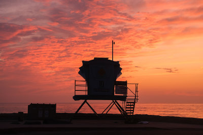 Sunset at Lifeguard Tower 10