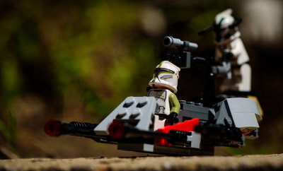 Clone Wars Troopers on Patrol