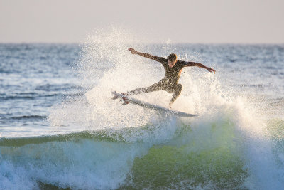 Sunset Surfing