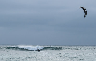 Kitesurfing