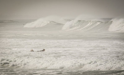 Paddling Out