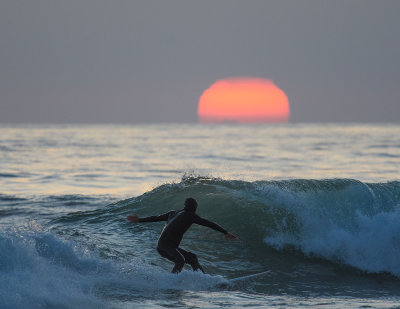 Surfing til the Sun Goes Down