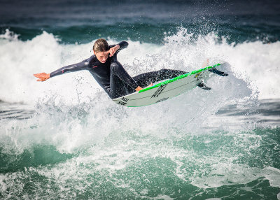 Surfing Seaside