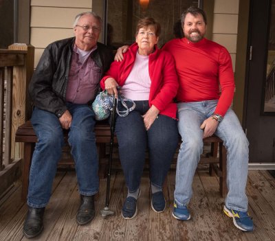 Don, his wife Sandra & my son Jim