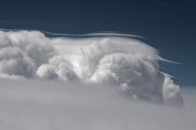 Pileous Clouds from the Air, 2014