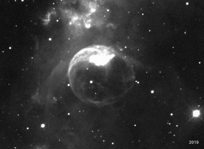 NGC 7635 -- 1954 - 2019