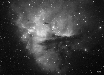 NGC 281 -- 1990 - 2019