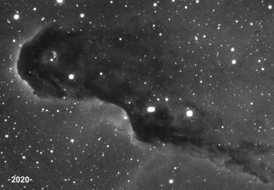 IC 1396 Elephant Trunk -- 1955-2020