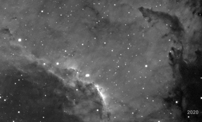 NGC 7000 South -- 1990-2020