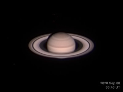 Saturn: 9/8/20