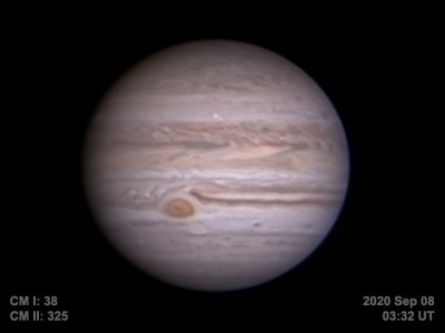 Jupiter: 9/8/20