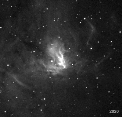 NGC 1491 -- 1989-2020