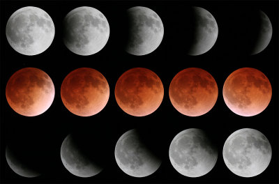Total lunar eclipse - 4 hours