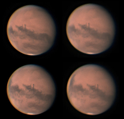 Mars rotation -- 2020 Sep 13, 8:00-10:00 UT