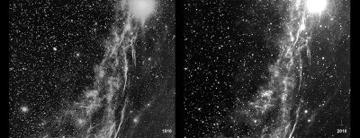 Veil Nebula -- 1916-2018