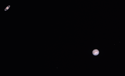 Jupiter and Saturn, December 20, 2020