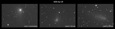 Three Comets In April