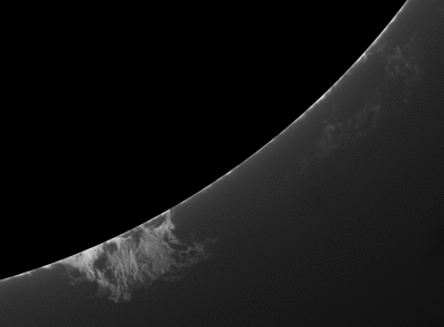 Prominences: 2021 Feb 23