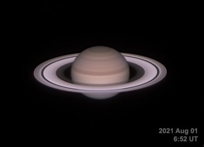 Saturn: 8/1/21