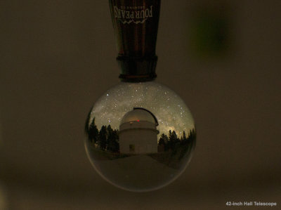 Lensball photo of 42-inch