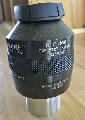 First light eyepiece for the then Discovery Channel Telescope