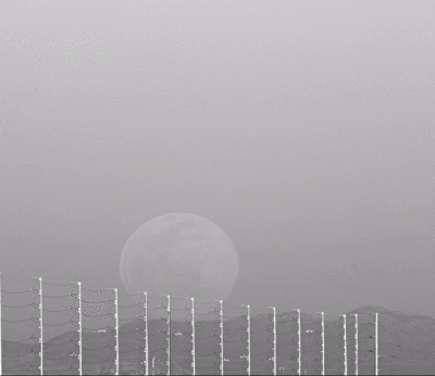 Moonrise -- 2022 March 17