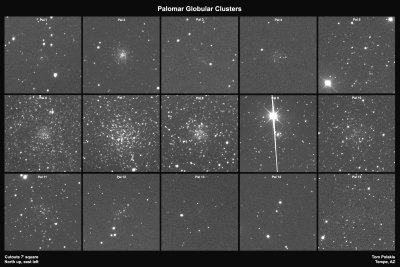 Palomar Globular Clusters - Feb 2021-July 2022