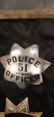 Obsolete and current Police badges