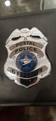 A look at the Postal Police badge