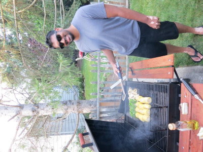Don the grillmaster