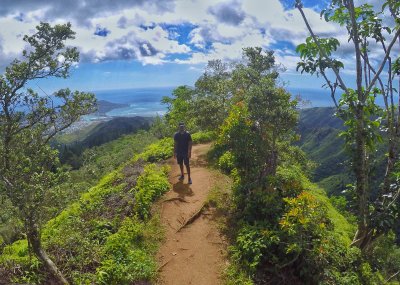 On the ridge