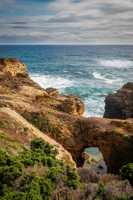 The grotto near port campbell