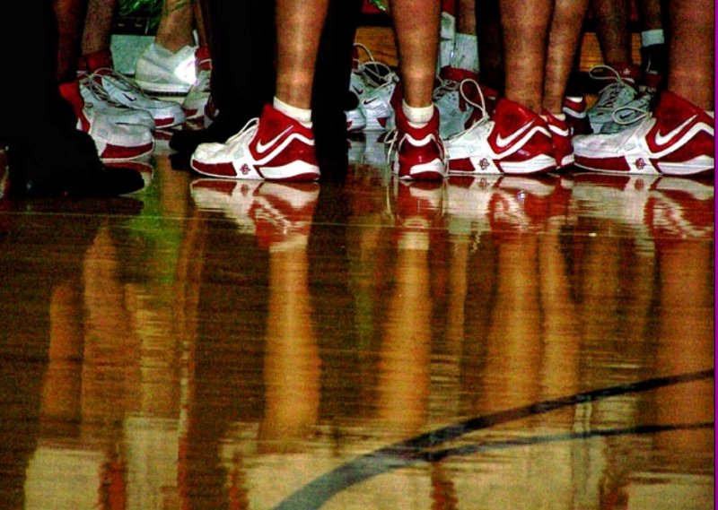 The huddle.