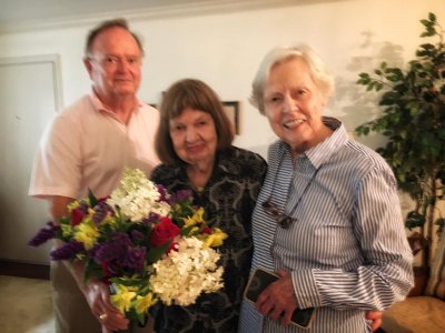 Elaine with Jim and Mary Crain