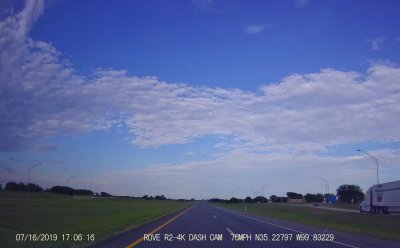 2019-07-16 Tuesday Arizona to texas to oklahoma