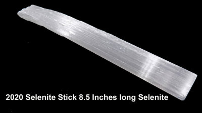 2020 Selenite Stick 8.5 Inches long Selenite RX403501 (Raw)_dphdr_InPixio (Labeled).jpg