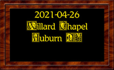 Willard Chaple SLIDESHOW VIDEO