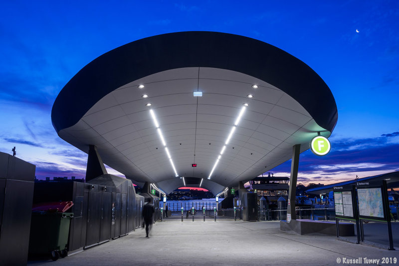 Ferry Terminal at Sunset