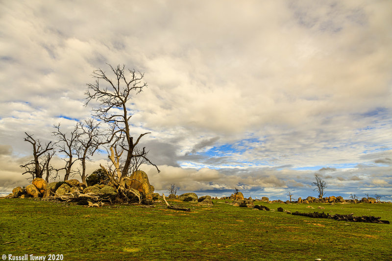 Berridale Boulders & Dramatic Cloud